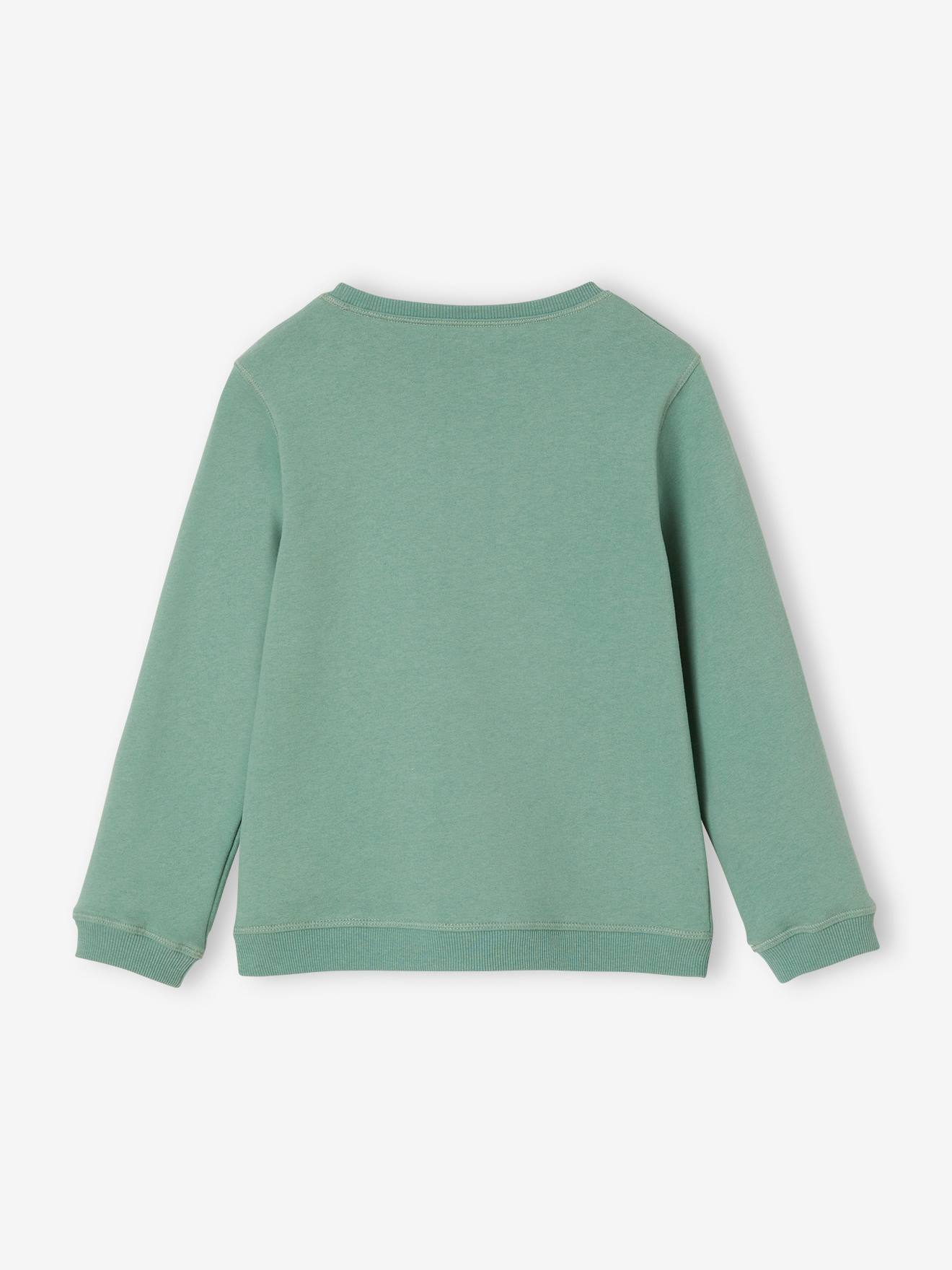 Sweat Basics motifs détails irisés fille prune
