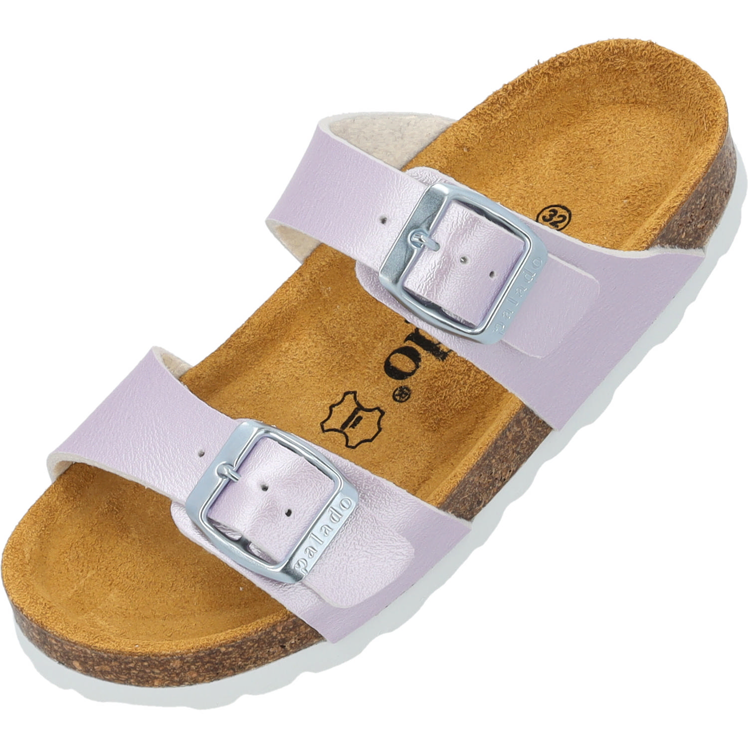 Palado Kids Samos G Basic, Pantoletten, Kinder, Rose Metallic