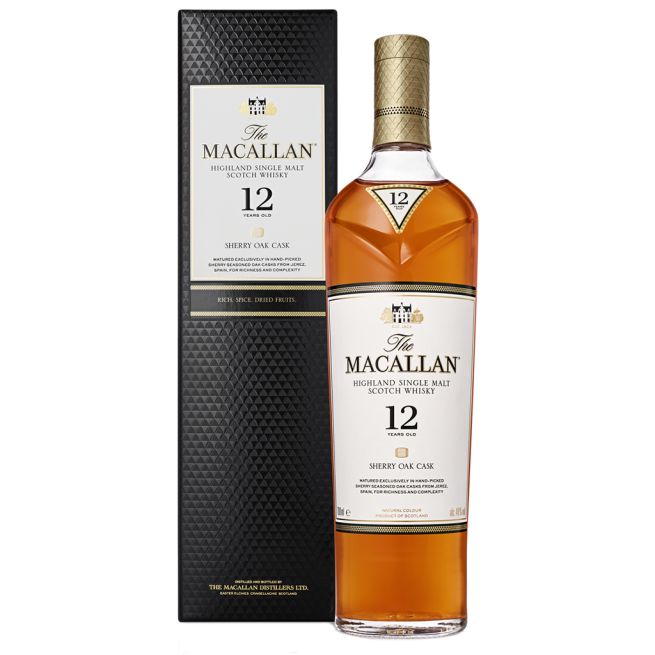 The Macallan, Sherry Oak, 12 ans 40°