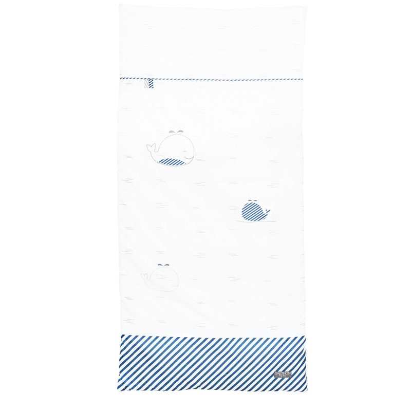 Edredon Blue baleine