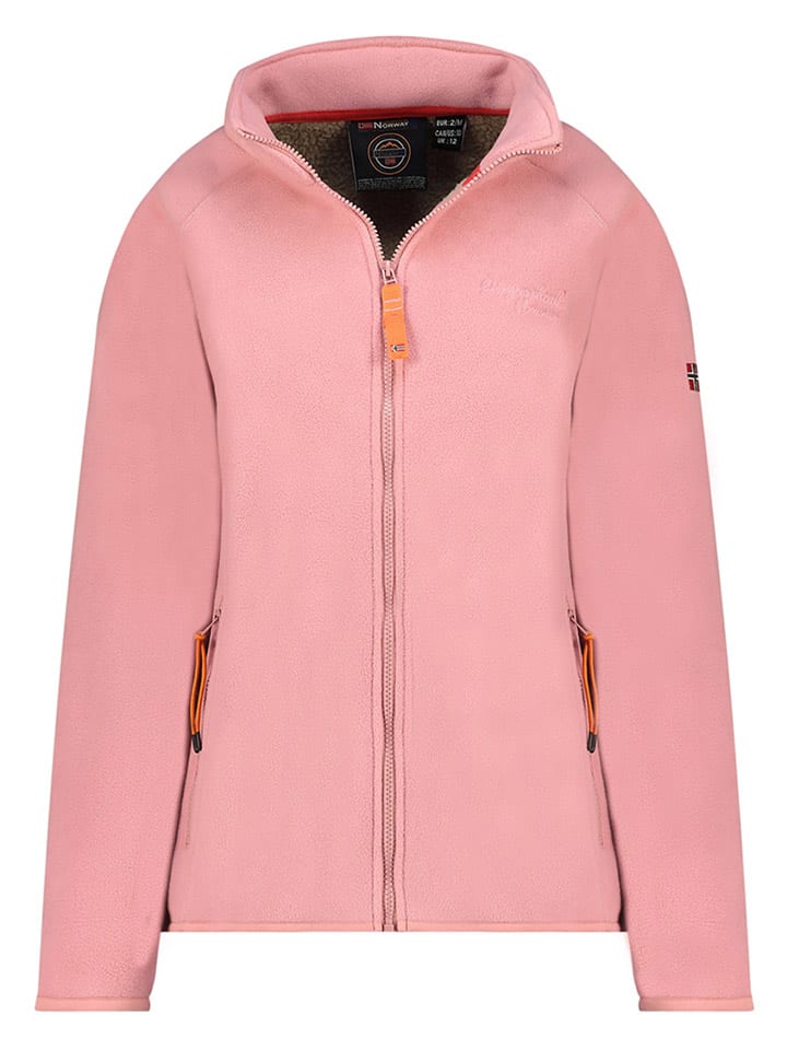 Geographical Norway Fleecejacke in Rosa günstig kaufen