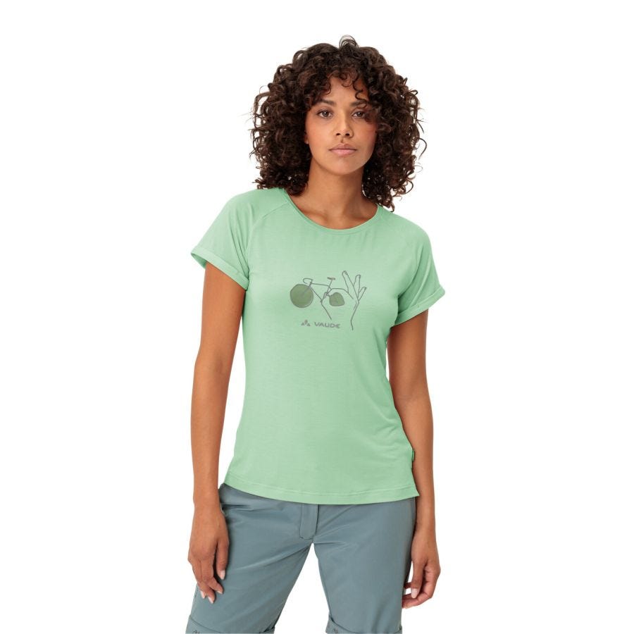 Cyclist 2 Fahrrad T-Shirt Damen