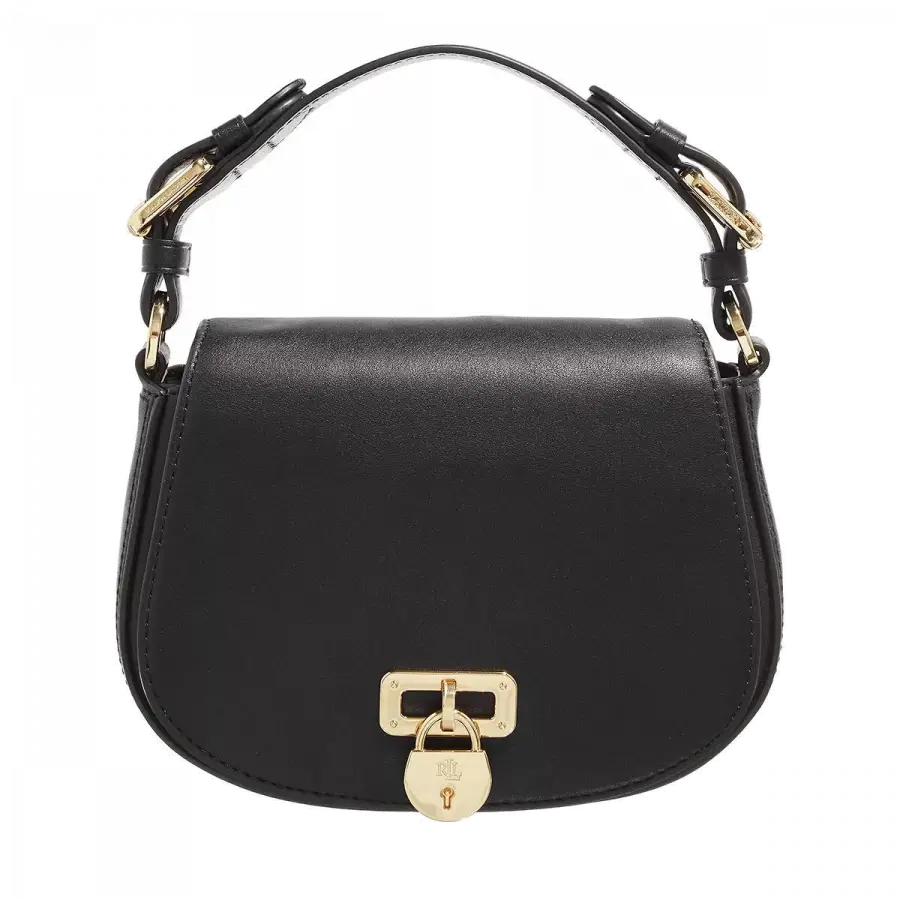 Lauren Ralph Lauren - Lauren Ralph Lauren Shoulder Bags Leder Black - schwarz