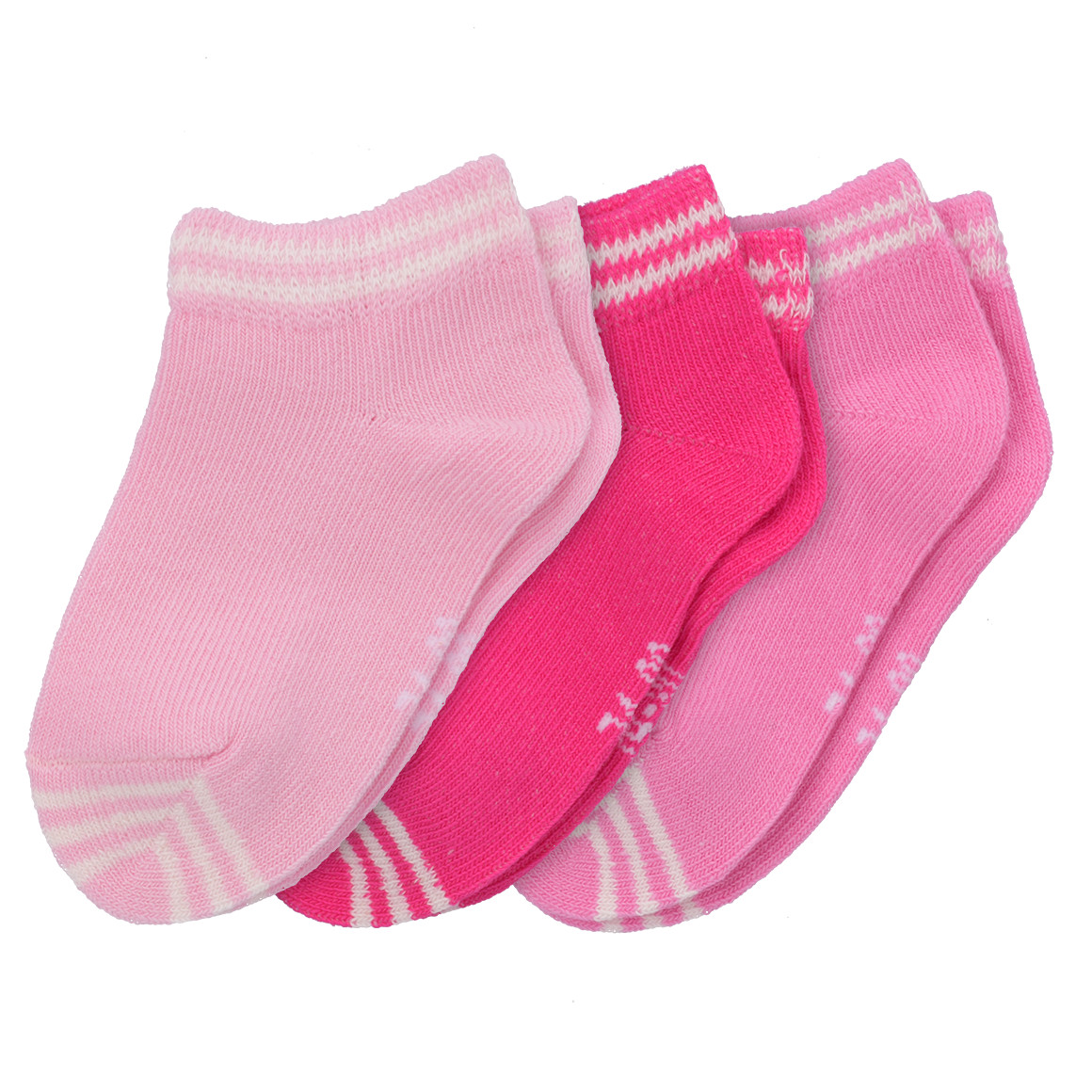3 Paar Baby Sneaker-Socken im Set