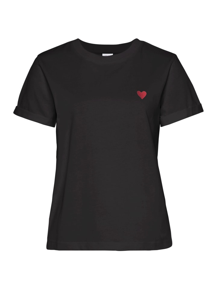 LASCANA T-Shirt in schwarz günstig kaufen