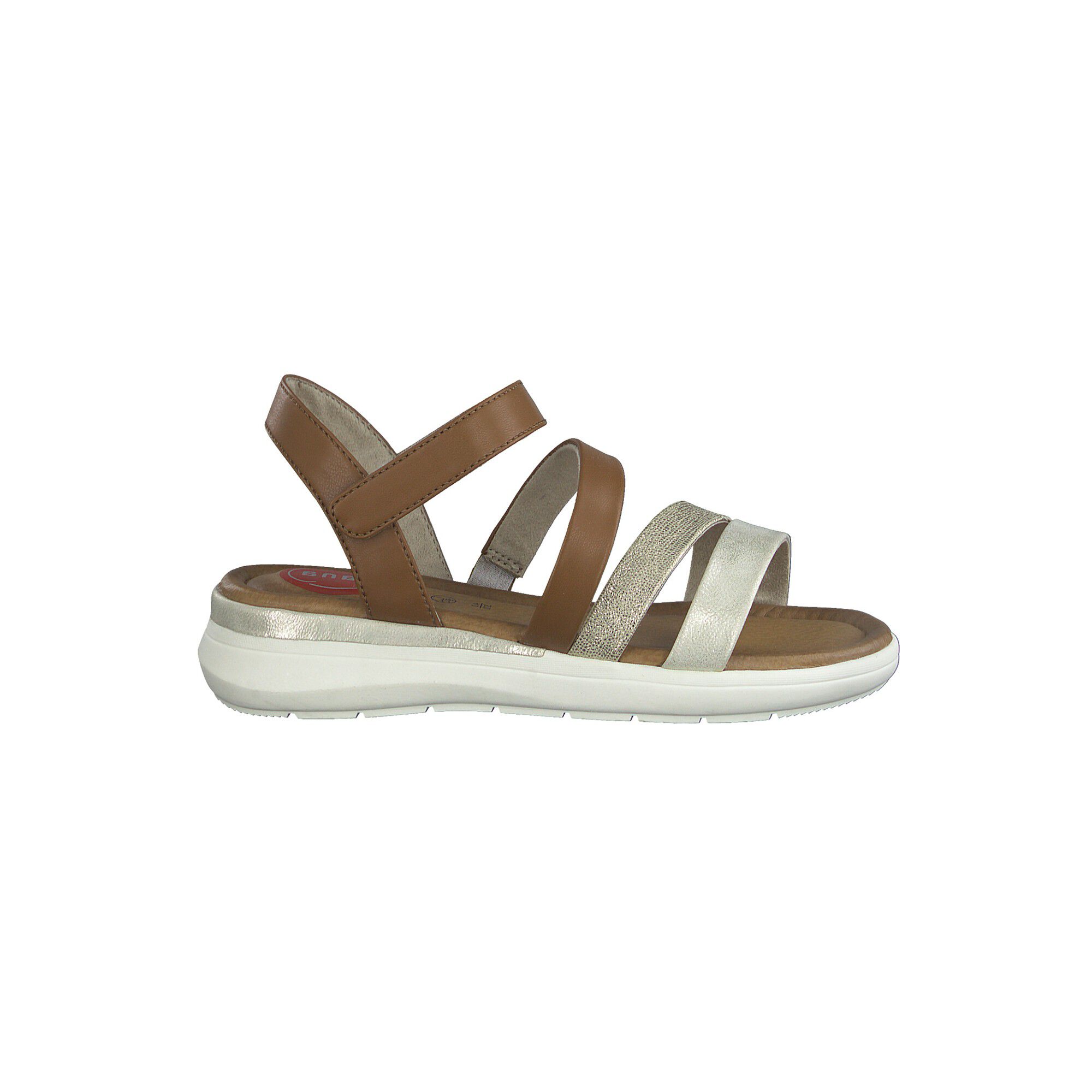 Sandales multibrides scratchées cheville