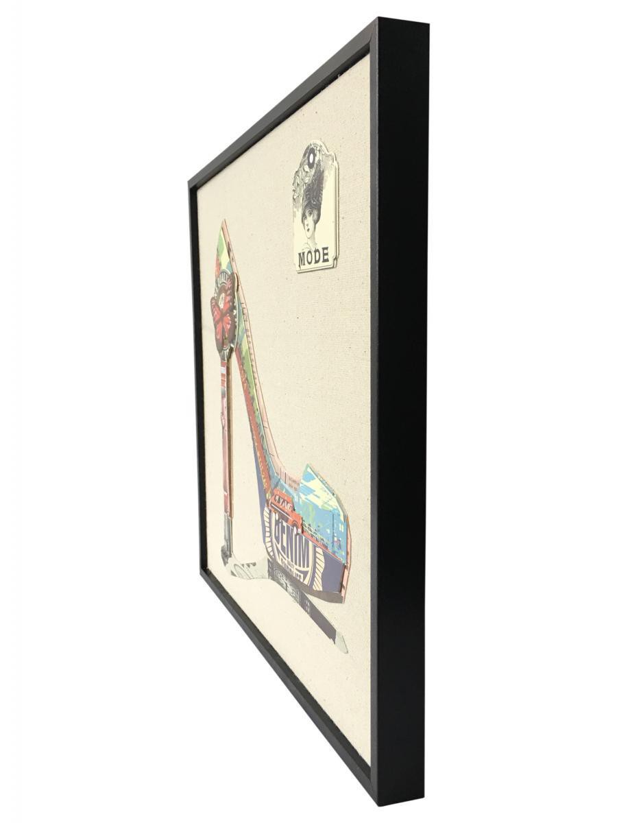 Kayoom Papier Wandbild High Heels I 42x42 FRE722