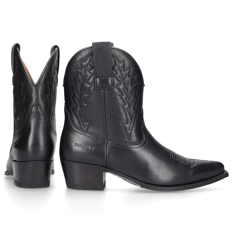 Sendra - Stiefeletten SALVAJE Kalbsleder - schwarz