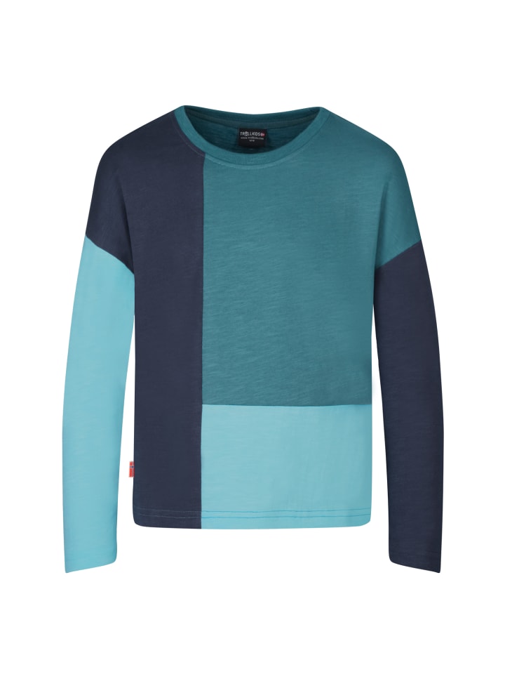 Trollkids Longsleeve Verdal in teal/aqua günstig kaufen