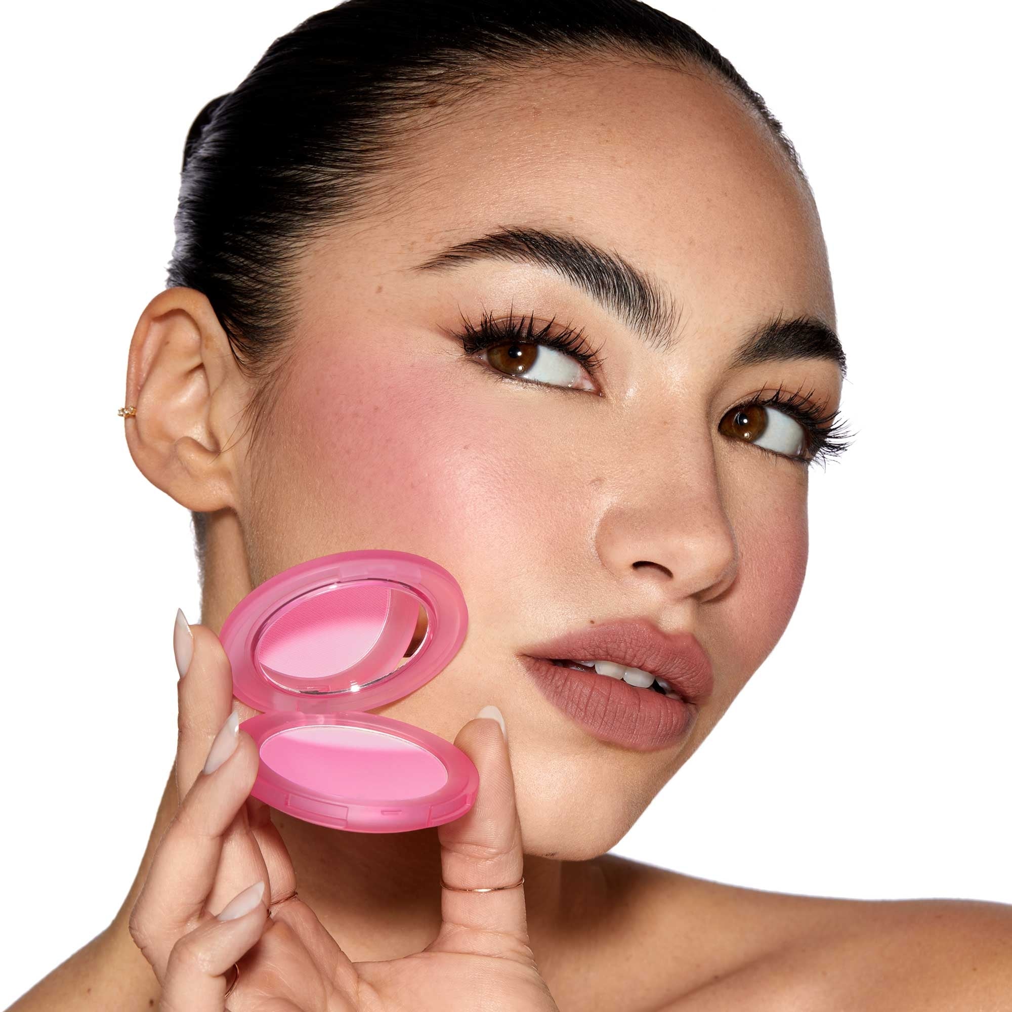 Ansigtsnærbillede slørende pudderblush - Compact Blush