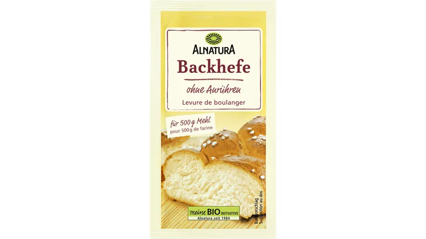 Alnatura Bio Backhefe 7 g