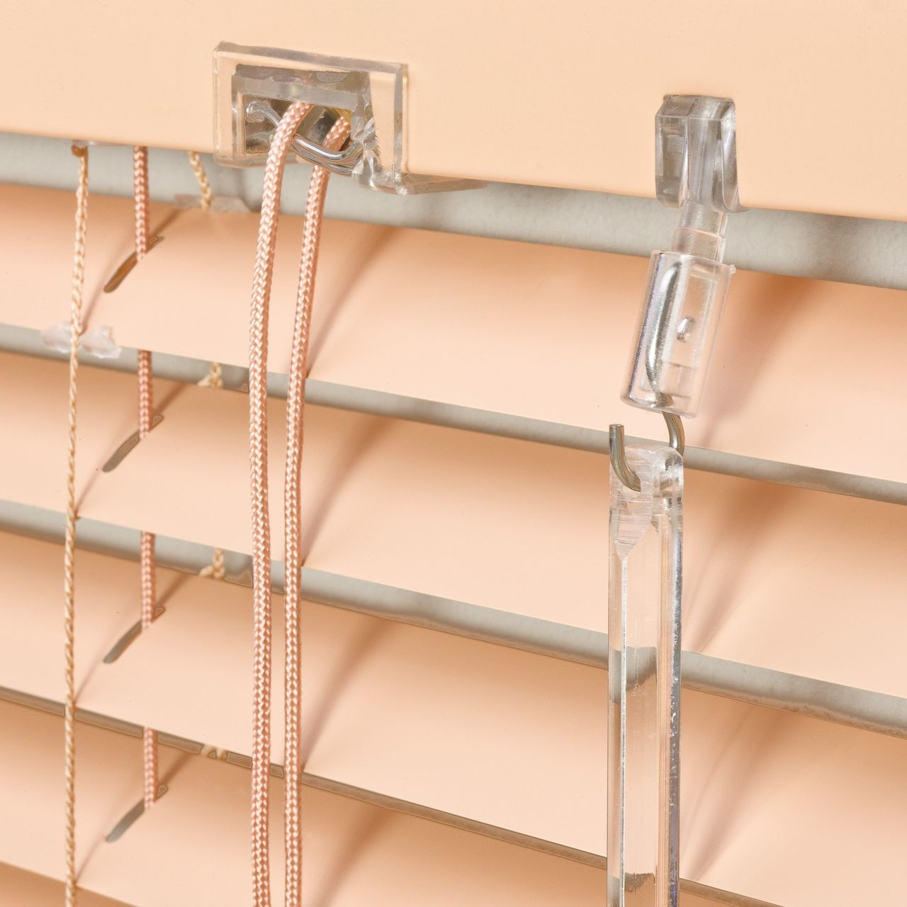 Bella Casa Aluminium-Jalousie, apricot, 160 x 60 cm