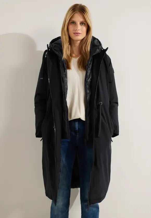 CECIL Sportiver Parka mit Kapuze