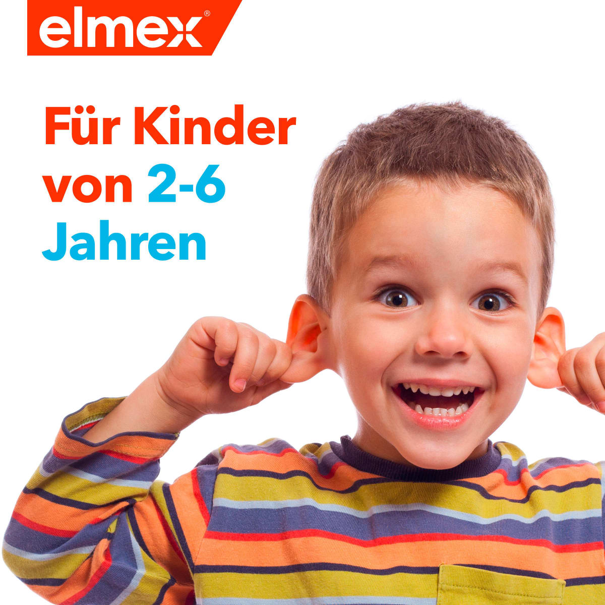 Zahnpasta Kinder, 2 bis 6 Jahre, 50 ml