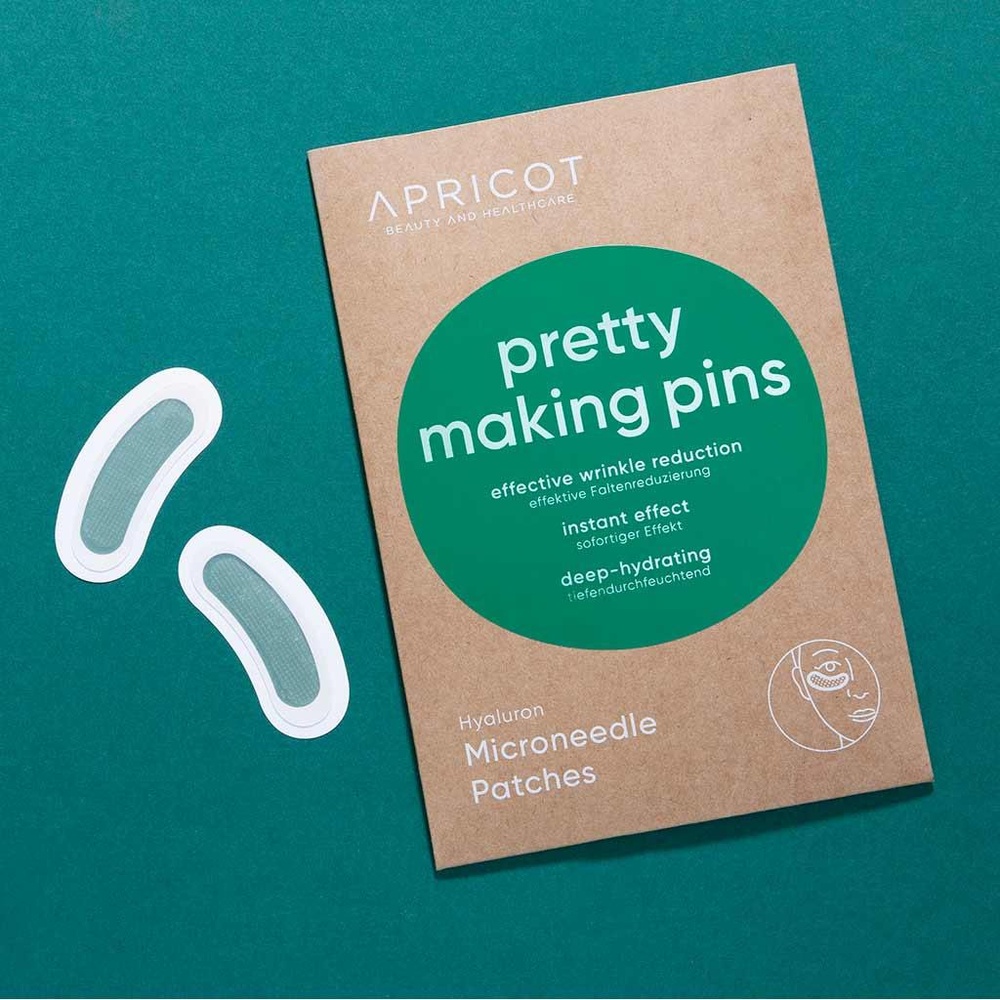 apricot Acide Hyaluronique Patches à micro-aiguilles 