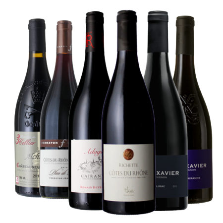 PACK RHONE 100% ROBERT PARKER 90+