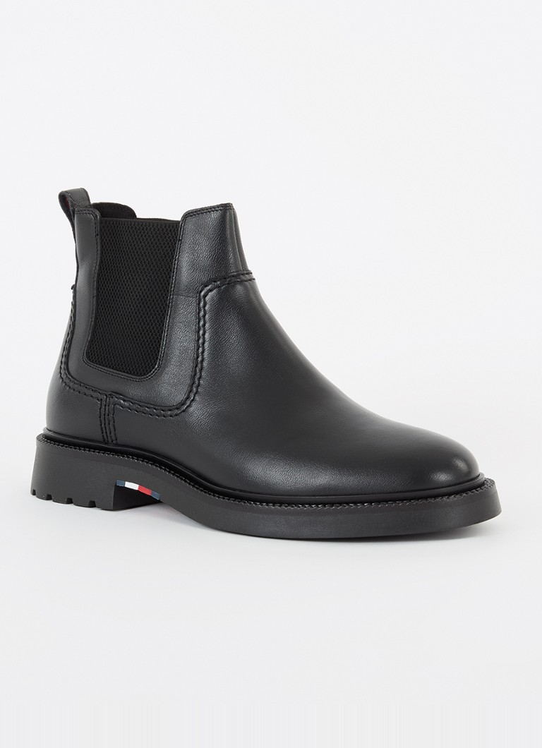 Tommy Hilfiger  Chelsea boot van leer