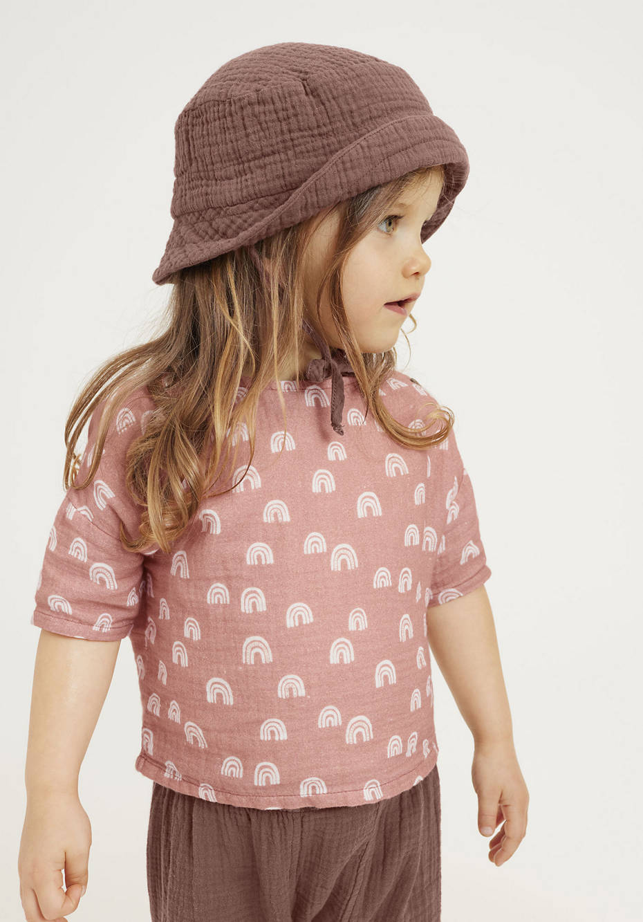 Musselin-Shirt aus reiner Bio-Baumwolle