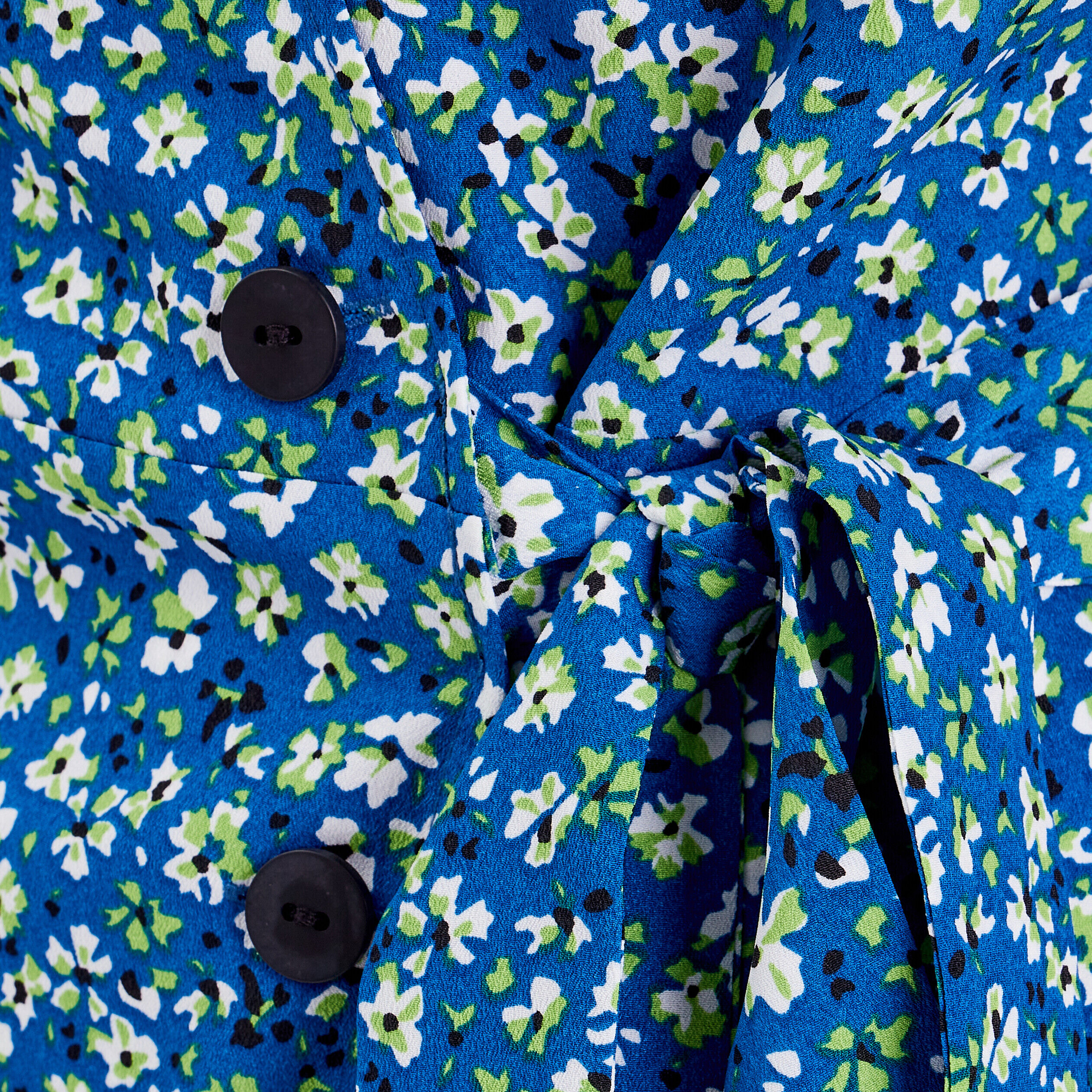 Robe cache-coeur bleu femme | Cache Cache