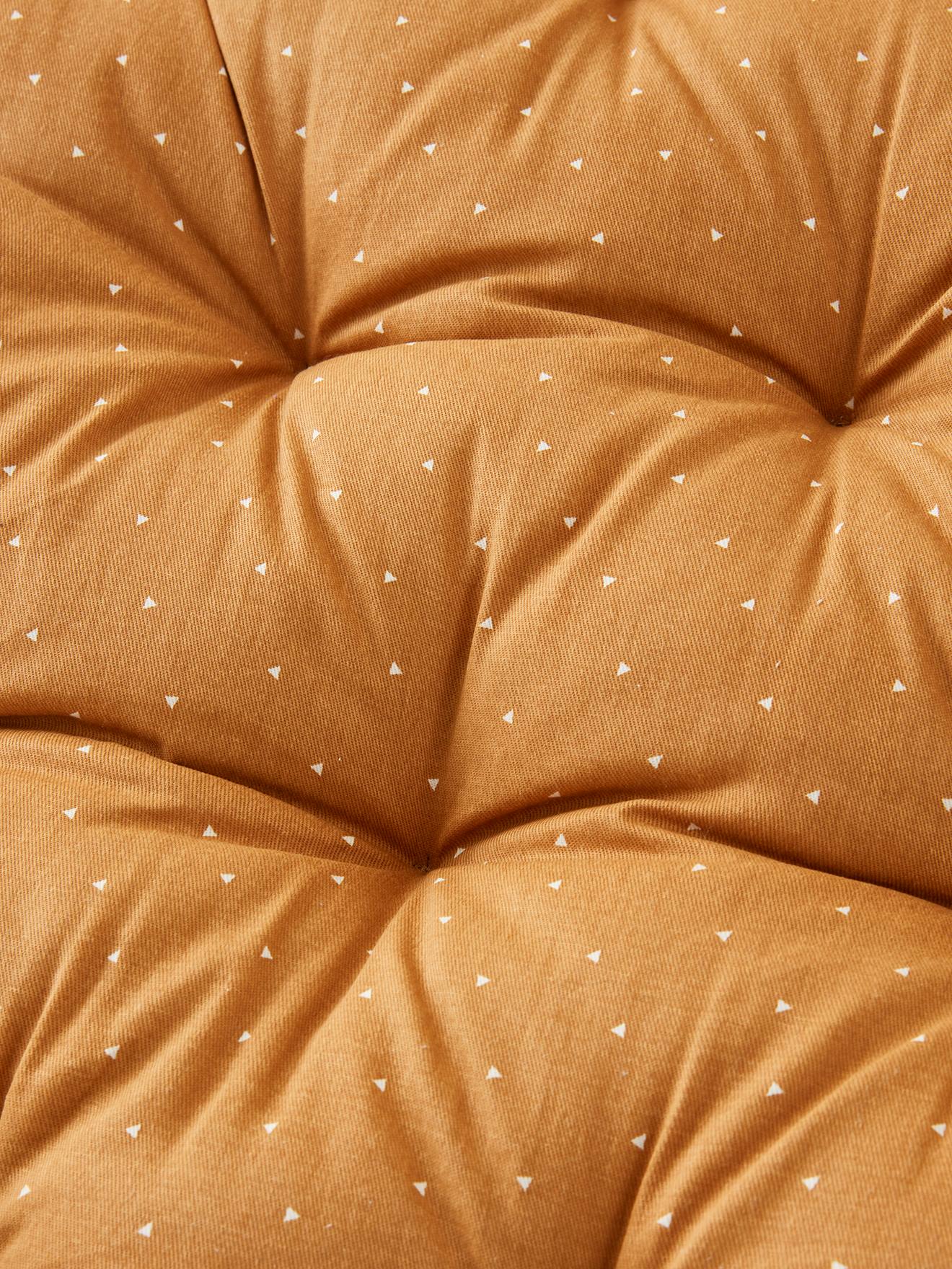 Matelas de sol bi matière PETIT NOMADE ecru / caramel