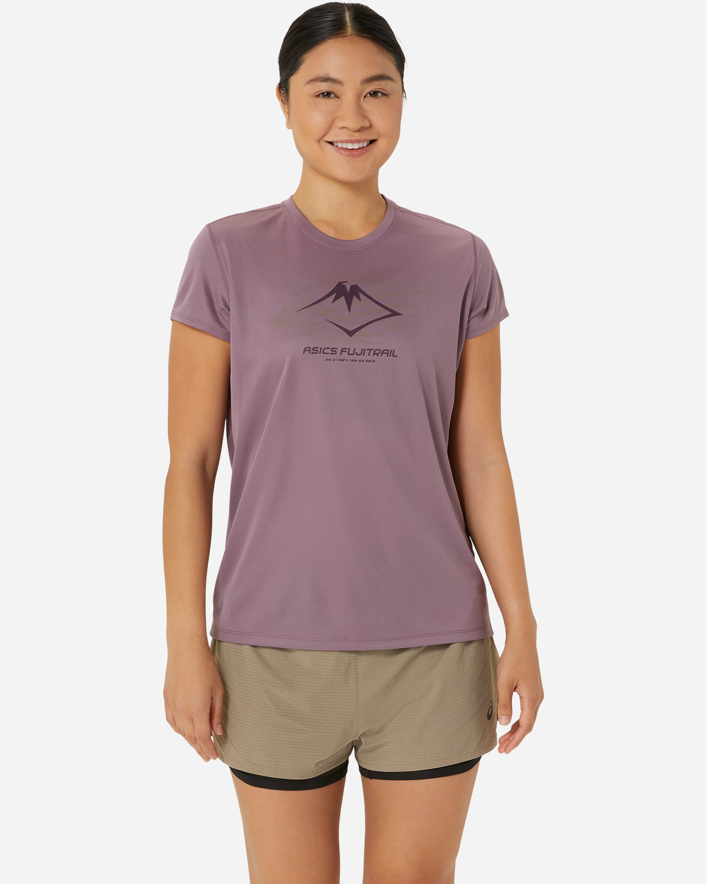 Bėgimo marškinėliai Asics Fujitrail Logo Ss W 2012C971-501