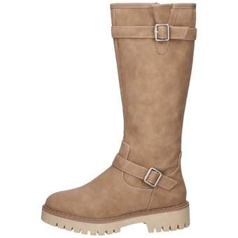 s.Oliver Langschaftstiefel in beige