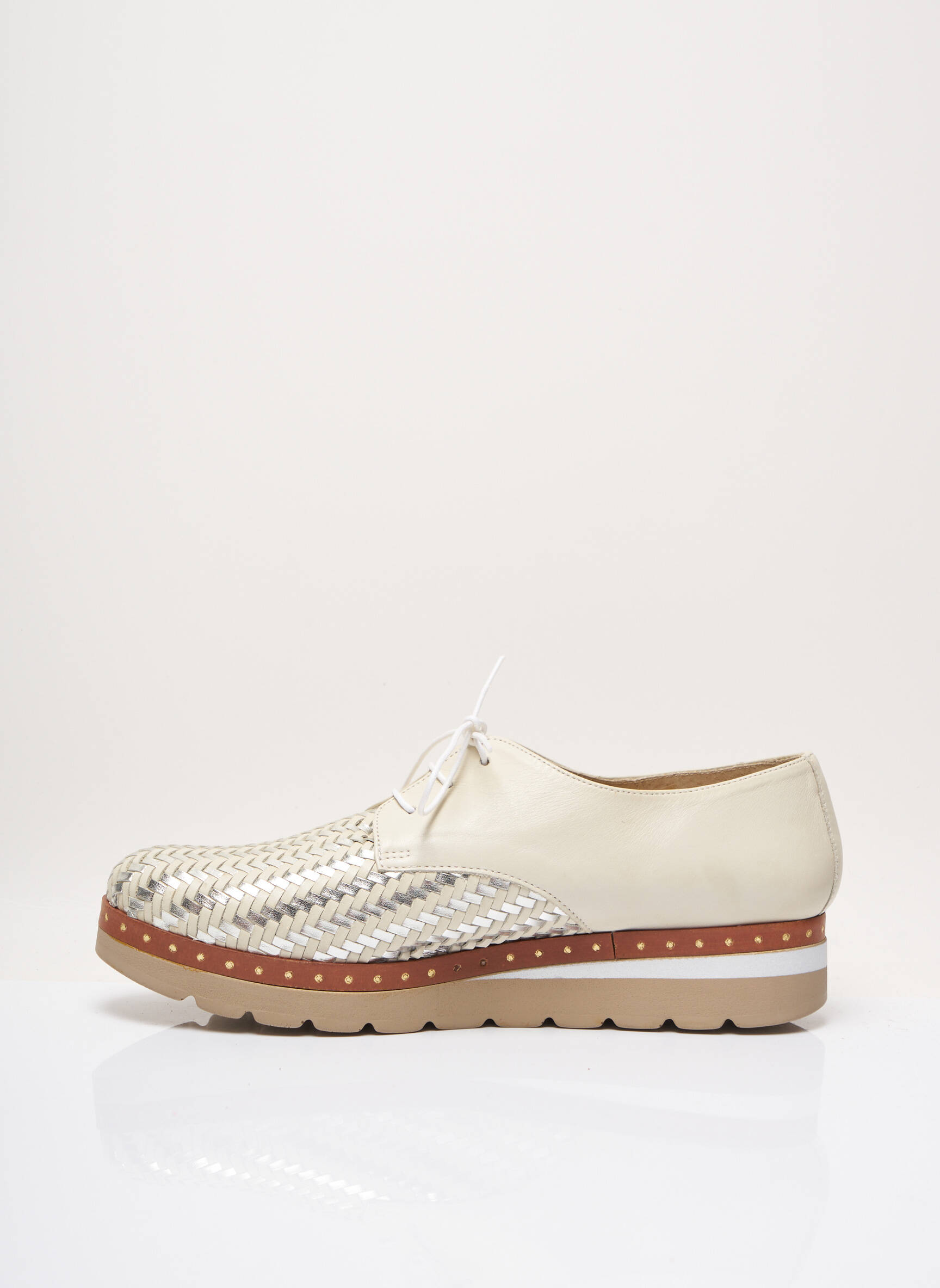 Folie S Derby Femme couleur beige