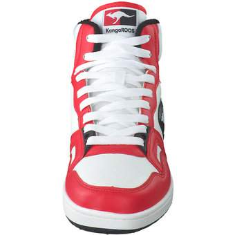 KangaROOS K-Slam Point Mid Sneaker in rot