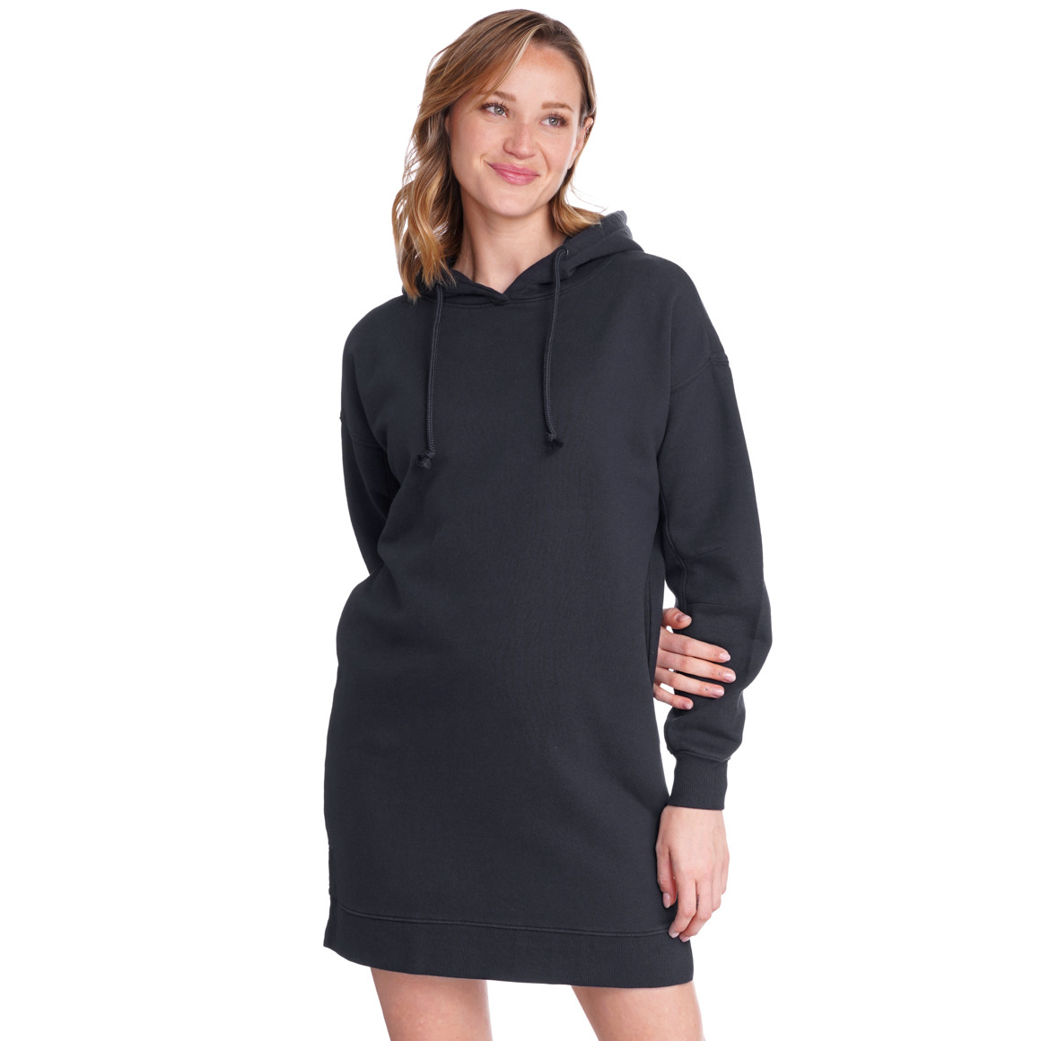 Damen Sweatkleid mit Kapuze
