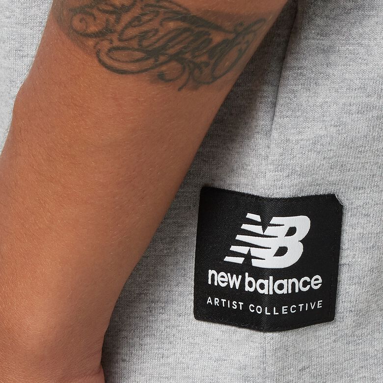 New Balance Athletics Engy Saint-Ange Squad T-Shirt athletic grey