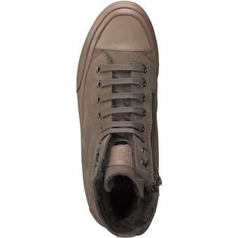 Candice Cooper Plus Fur Sneaker High in beige