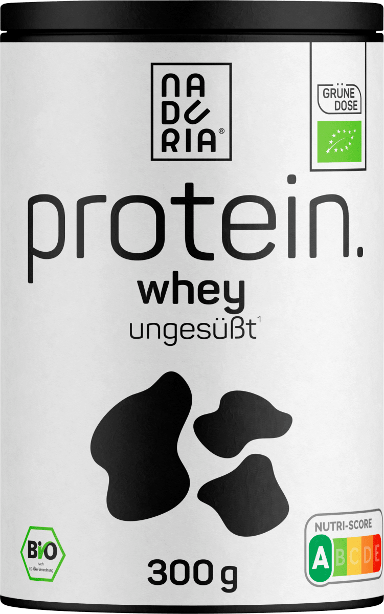Whey Proteinpulver, geschmacksneutral, ungesüßt, 300 g
