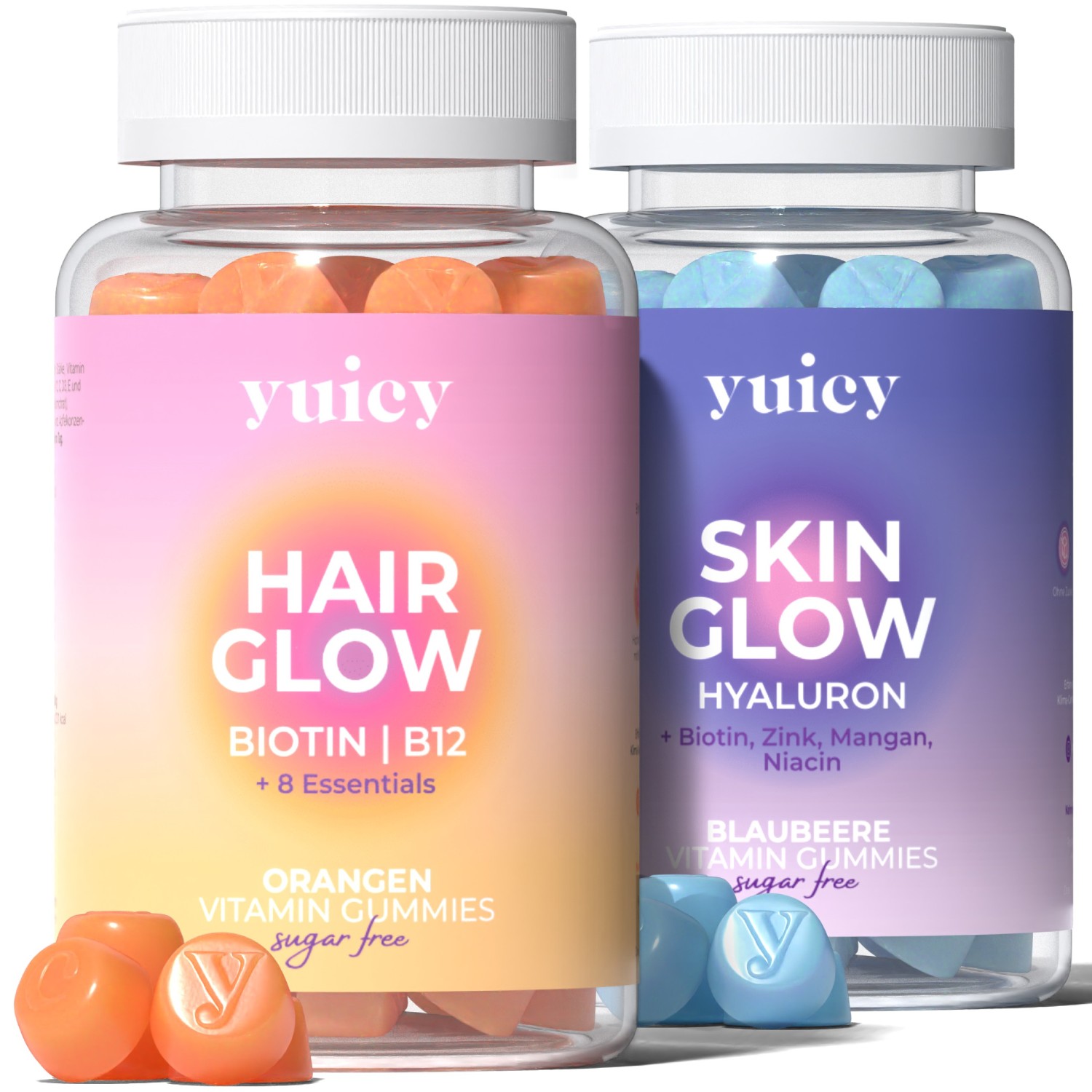 Hair & Skin Duo Vitamin Gummies - zuckerfrei