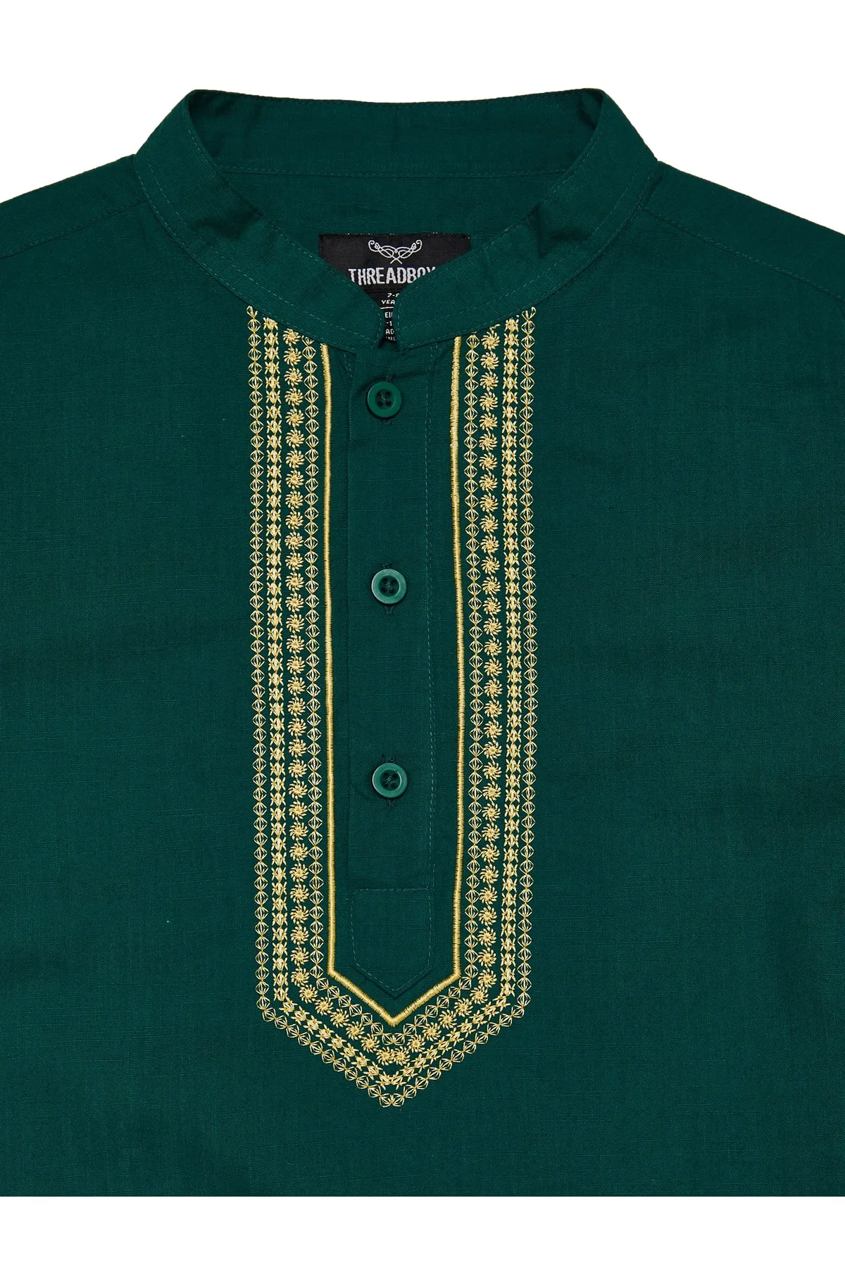 Threadboys  Hemd - Grün - Regular Fit