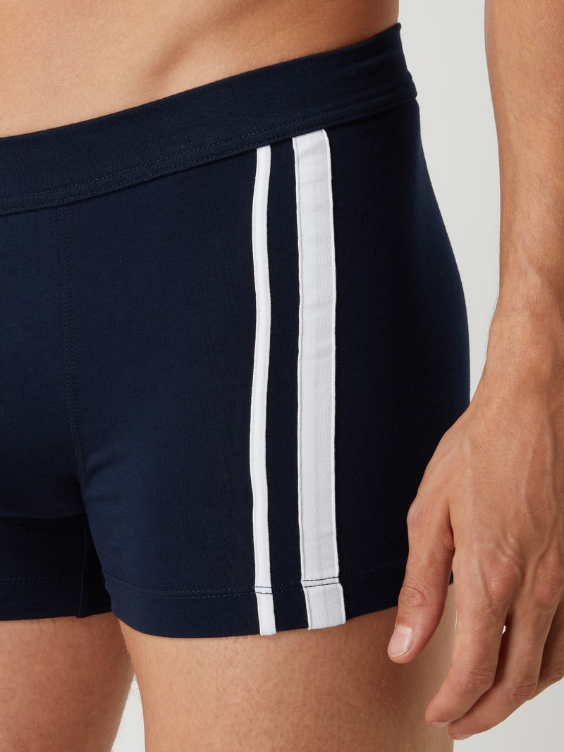 Trunks mit Stretch-Anteil im 3er-Pack in marineblau
