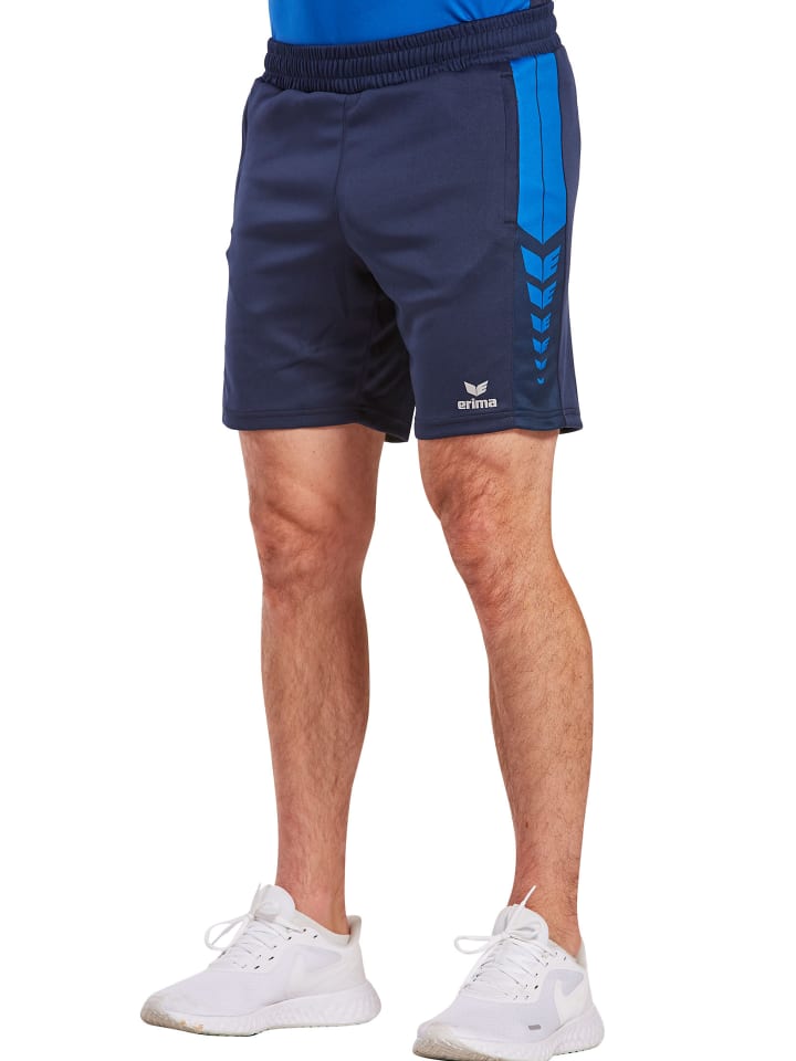 erima Six Wings Shorts in new navy/new royal günstig kaufen