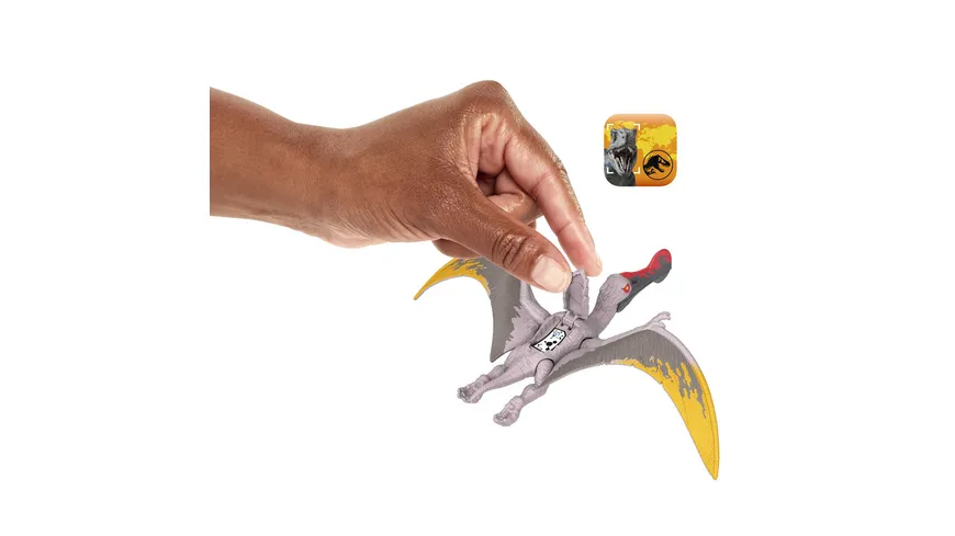 Jurassic World Danger Pack (Dino Trackers), Figur inkl. AR Track-Code, 1 Stück, sortiert