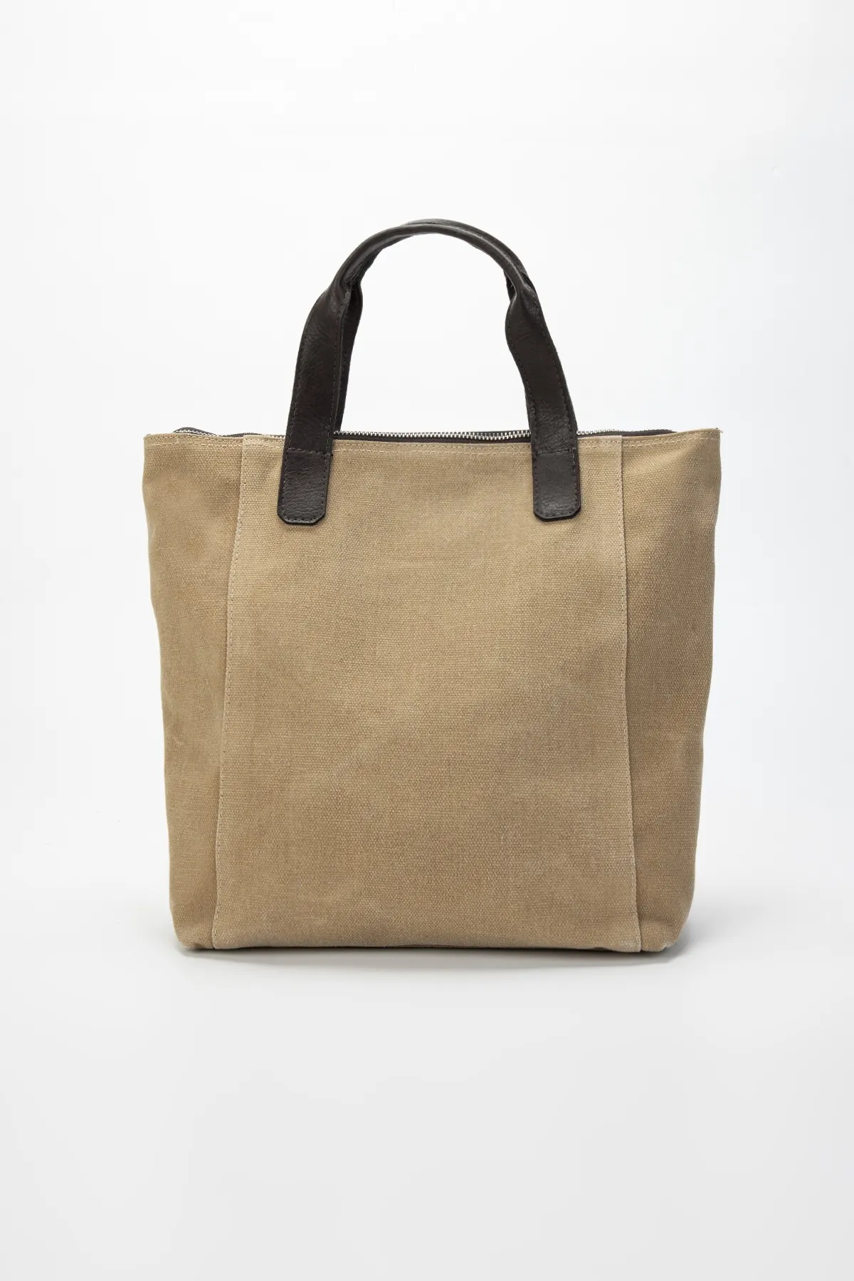 Valmenti  Senfgelbe CANVAS-Handtasche für Damen