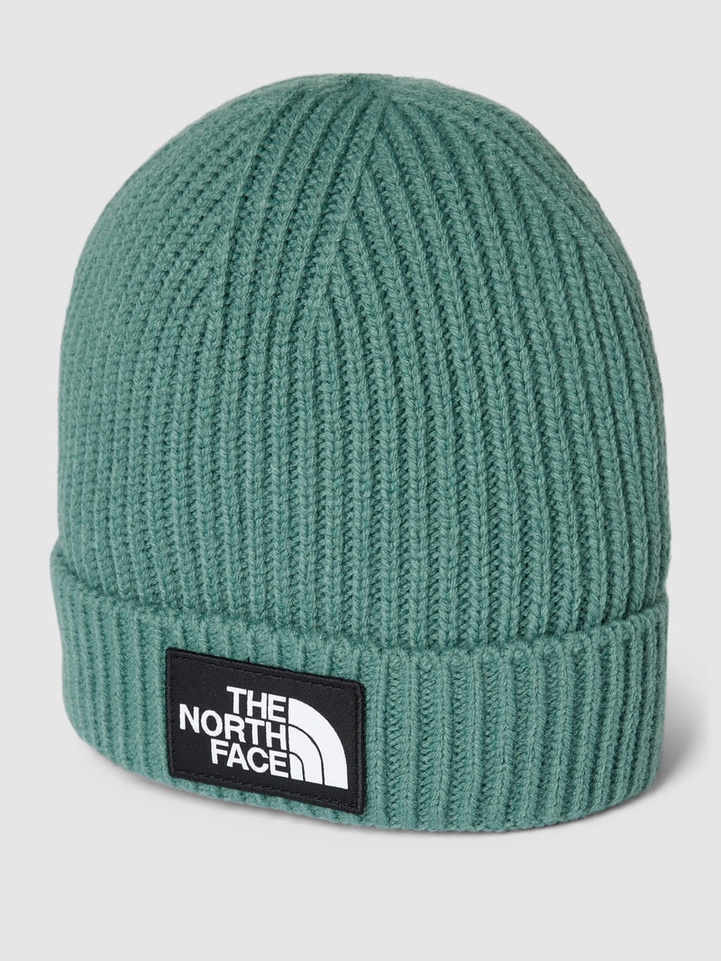 Mütze mit Label-Patch in schilf