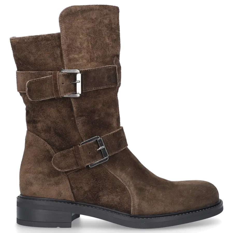 EN AVANT - Stiefeletten 424-00 Veloursleder - braun
