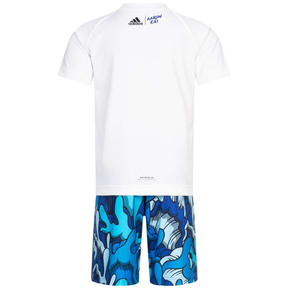adidas x Aaron Kai Primeblue Jungen Sommer Set GM8367