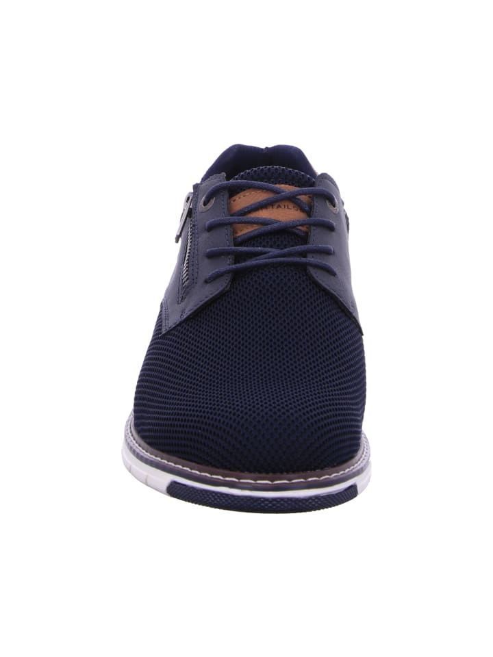 Tom Tailor Schnürschuh in blau günstig kaufen