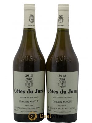 Côtes du Jura Jean Macle  2018 - Lot de 2 Bouteilles