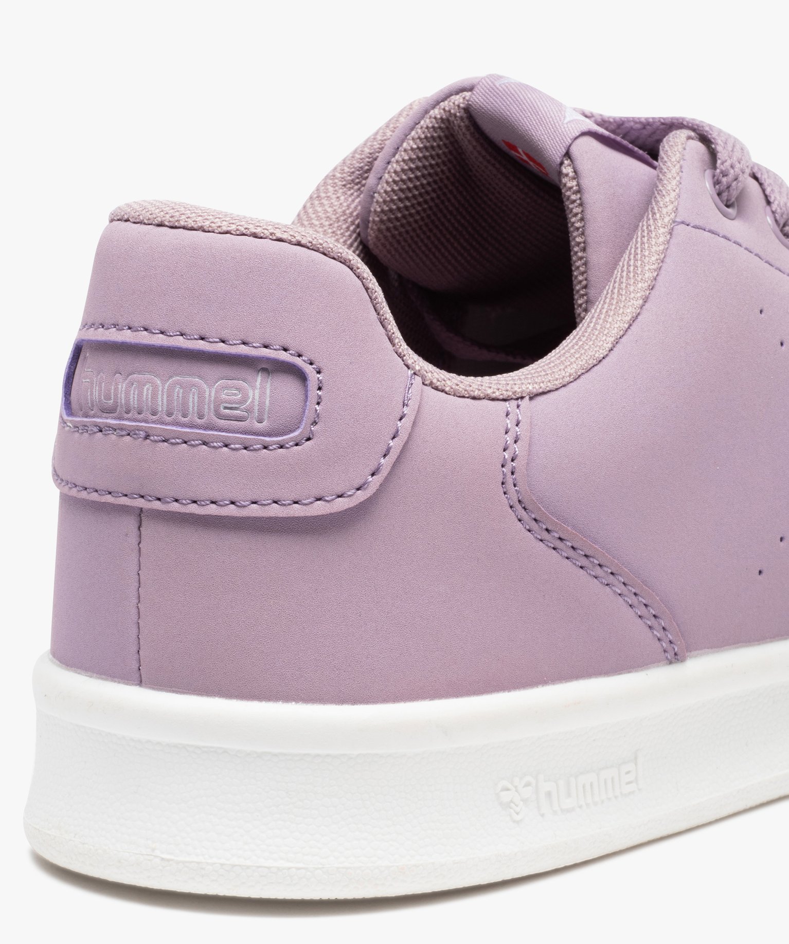 Tennis femme unies à lacets – Hummel Busan violet | GEMO