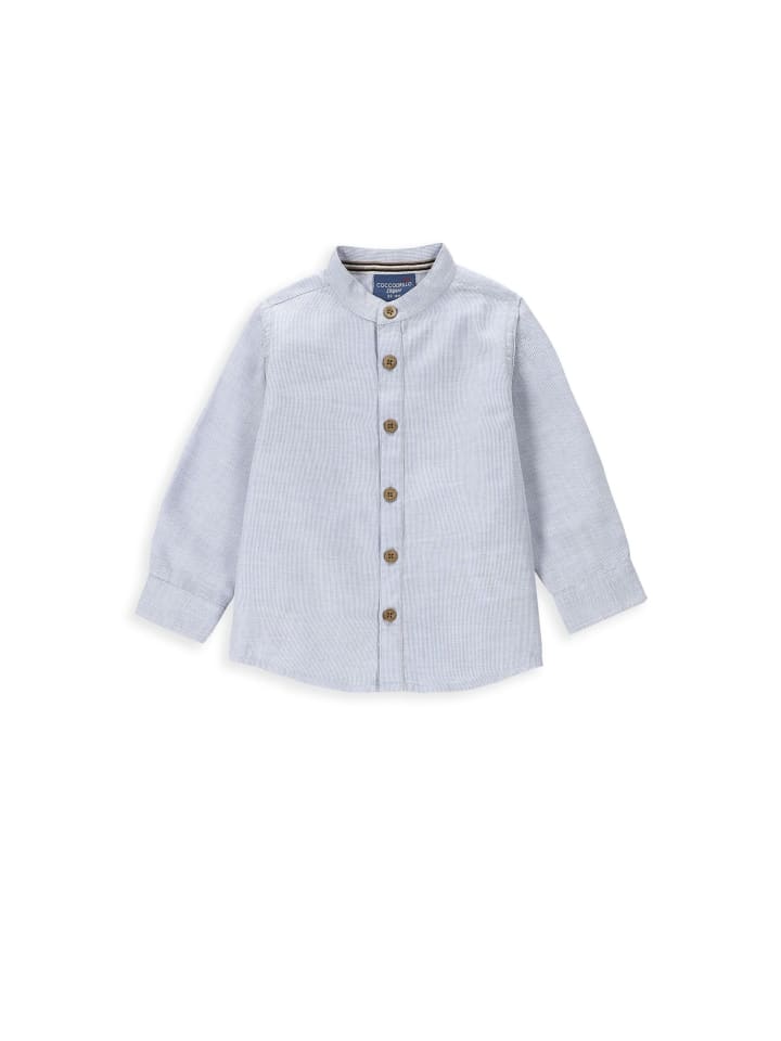 Coccodrillo Hemd mit langen Ärmeln in blau günstig kaufen