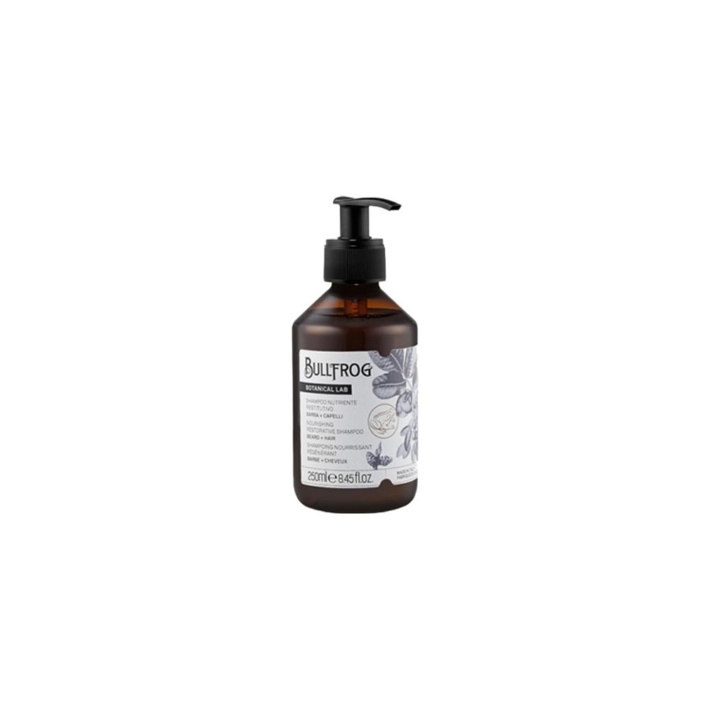 Bullfrog Botanical Lab Nourishing Restorative Shampoo Soin pour barbe