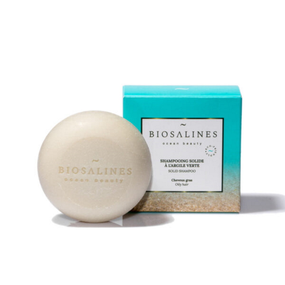 biosalines ocean beauty Shampooing Solide à l’Argile Verte shampooing