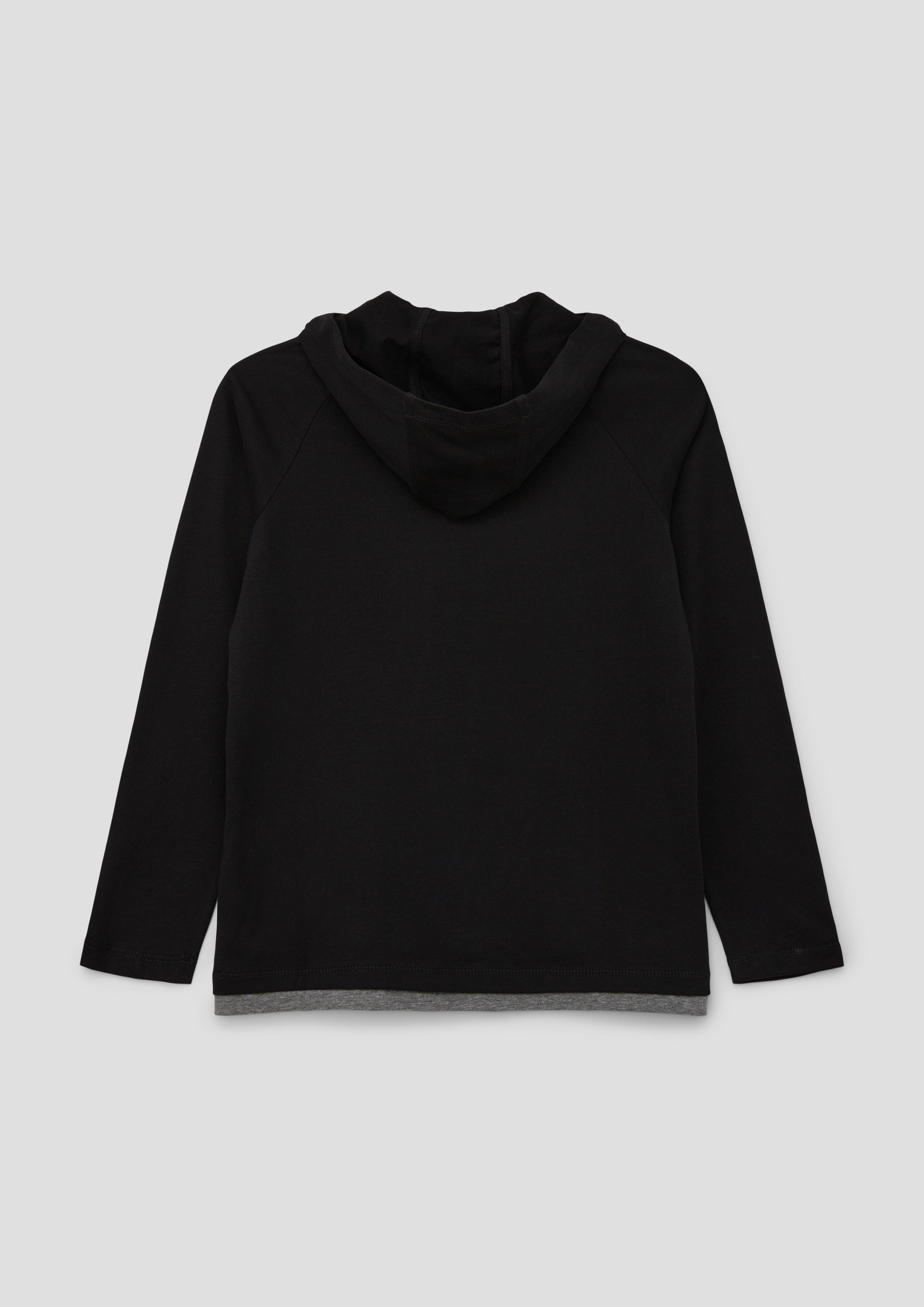 Longsleeve mit Layering-Detail  2134042-9999