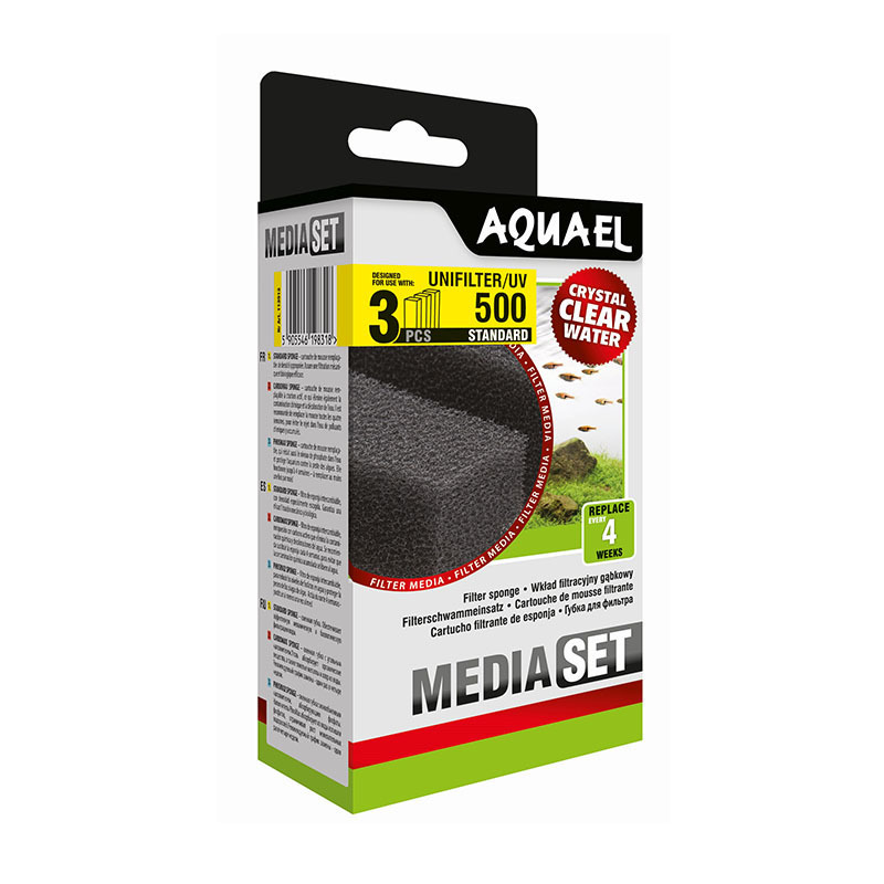 AquaEL Filter AquaEL Filterschwamm UNIFILTER 3St. 500