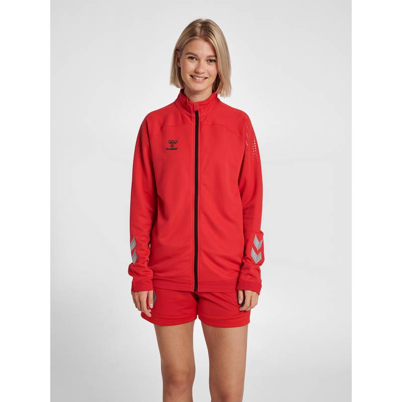 hummel hml LEAD WOMEN POLY ZIP JACKET Sweatjacke Damen